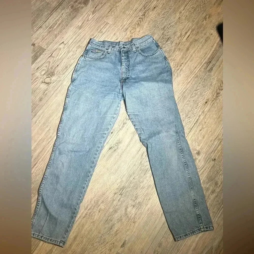 Wrangler Women's High Rise Jeans - Light Blue